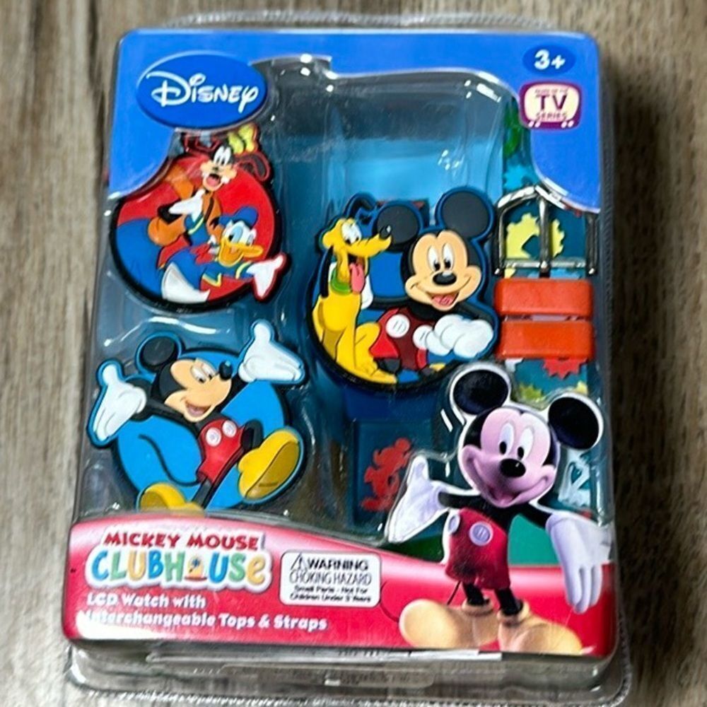NEW Disney Mickey Mouse Clubhouse LCD Watch Set